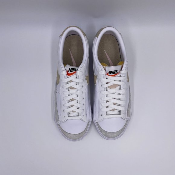 Nike Blazer Low ' 77 White Womens Shoes - Picture 5 of 8